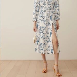 Reformation Gitane Linen Dress